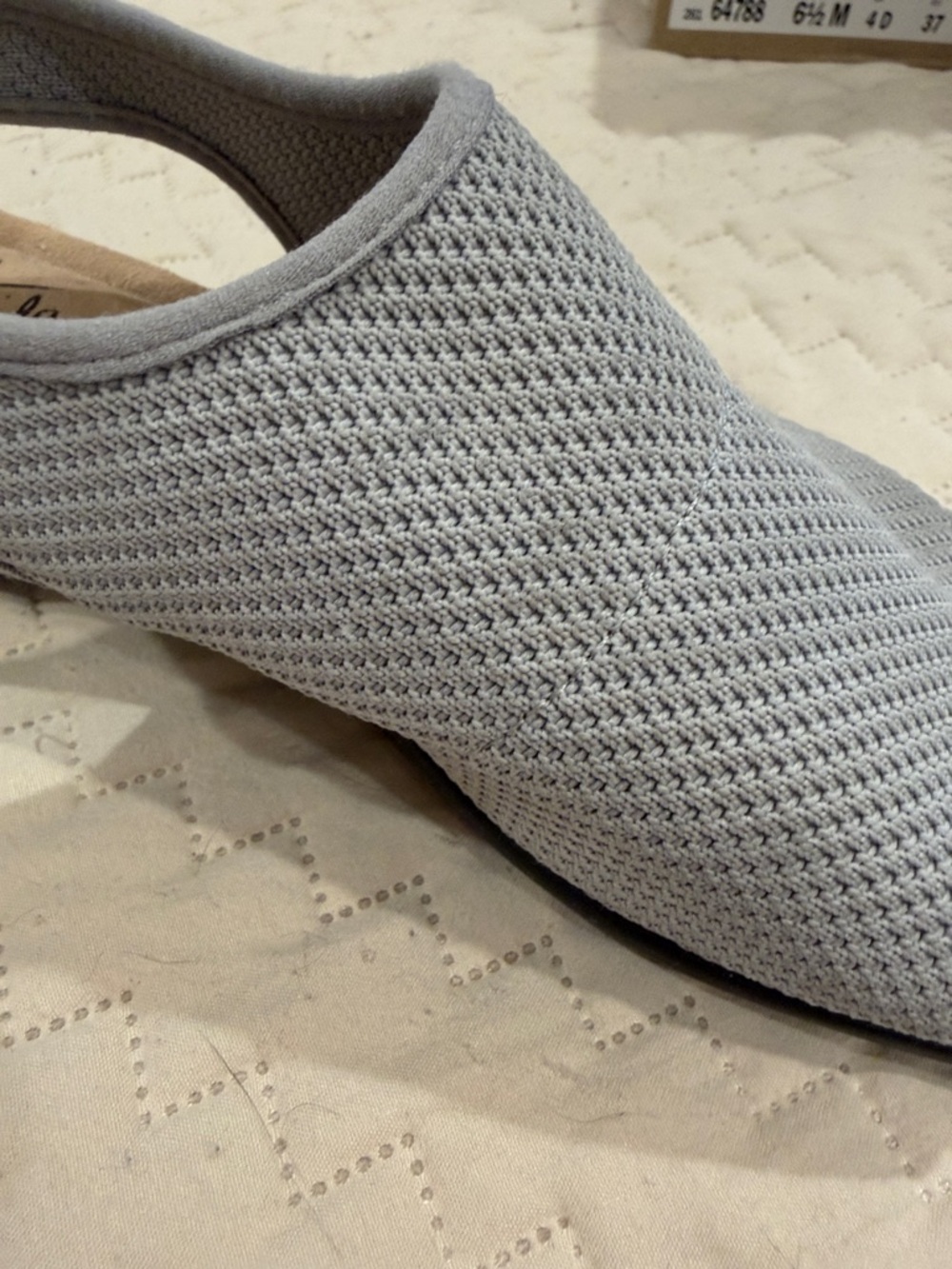 Lifestride gray slingback sandals, 6 1/2 - Picture 6 of 8